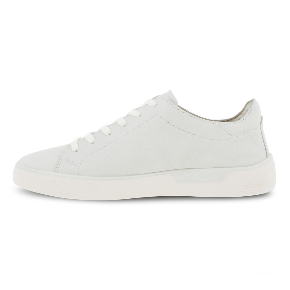 Tenis Hombre - ECCO Street Tray Laced - Blancos - ONG960185